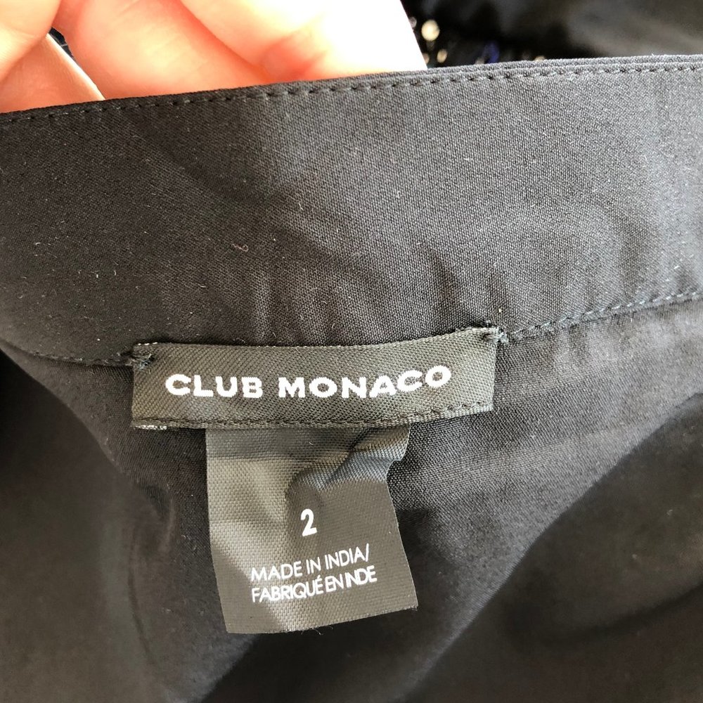 Bead and Sequin Club Monaco Mini Skirt - Picture 8 of 11
